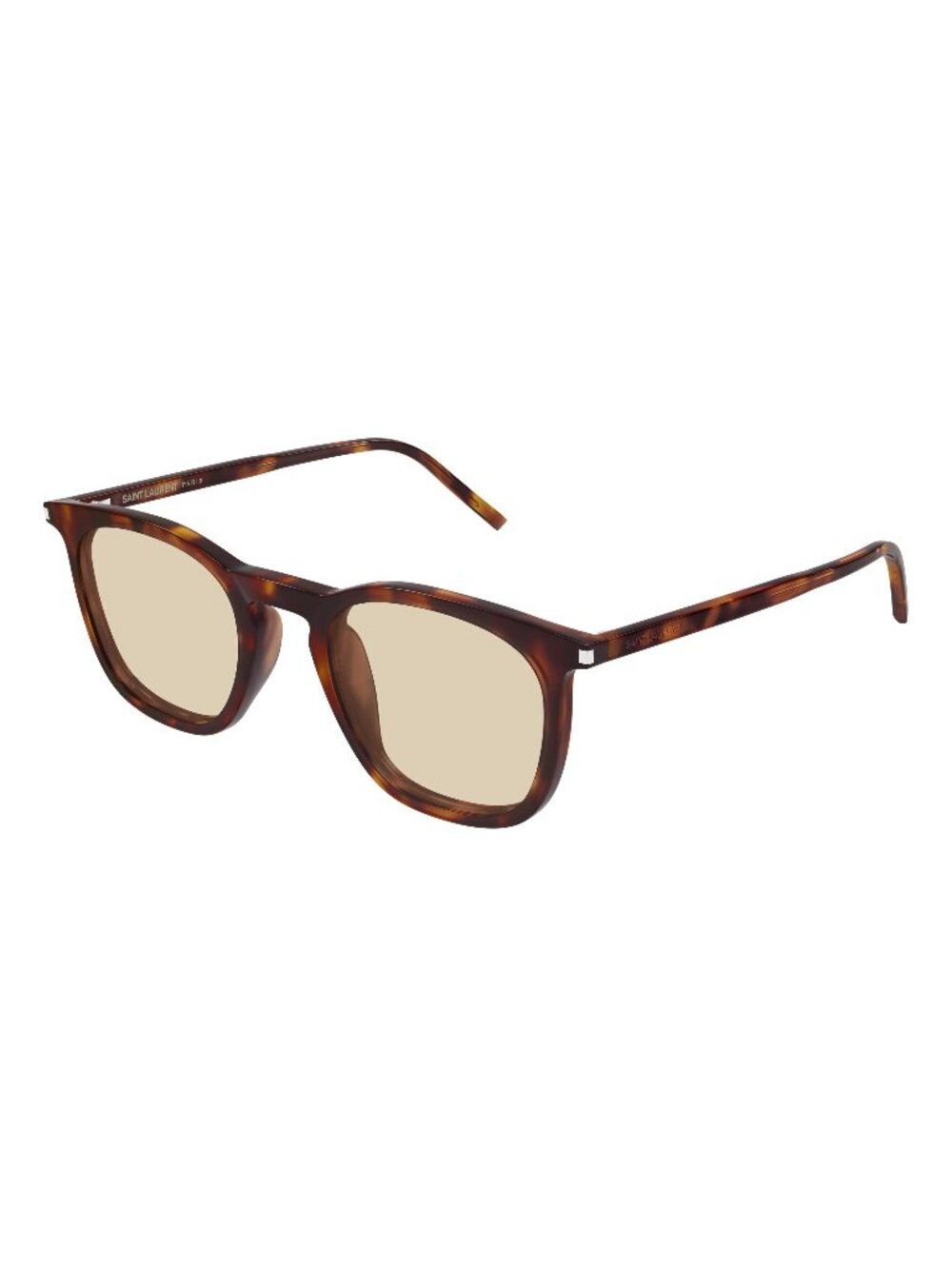 New Saint Laurent Men's Sunglasses Havana Brown Lens Acetate Frame SL 623 009 49